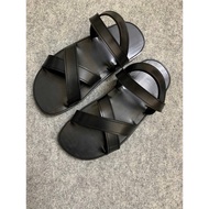 Uncle Ho's 2-strap cross-strap rubber sandals are made from tires, super durable and comfortable to 