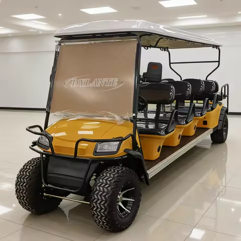 Hot Selling 4 6 8 10 Seater Electric Golf Carts In The European Market Suitable For Family Sightseei