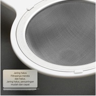 Tea Strainer Coffee Grounds Strainer/ Stainless Steel MPASI Strainer/ Plastic Handle MPASI Strainer 