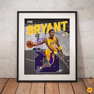 ️ Kobe Bryant Poster - NBA Wall Decal Painting - Decorative Basketball Painting