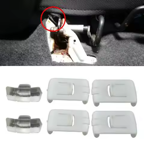 6X For SEAT Arosa 6H Ibiza MK2 6K Cordoba 6K1, 6K2, 6K5 Toledo MK1 (1L) Car Seat Fastener Rail Runne