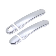 For Seat Leon MK1 1M 1999 2000 2001 2002 2003 2004 Chrome Carbon Fiber Car Door Handle Covers Car Accessories Styling Stickers