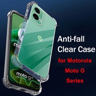 ​Clear Shockproof Soft Phone Case Shell For Motorola Moto G35 Moto G05 Moto G85 Moto G75 Anti-fall P