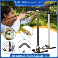 New Pompa Pcp 45006000Psi Melipat Pompa Tembak Senapang Angin Terbaru Sepeda Motor Balon Manual Air 