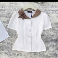 Striped Shirt K88 (Cool cotton material)