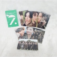 HIJAU BTS Memories of 2020 Photocard Green BTS A Mini Photocard Memories of 2020 BTS A Green
