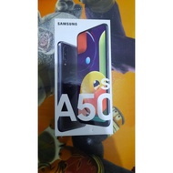 SAMSUNG GALAXY A50S RAM 6 ROM 128 (6/128) - GARANSI RESMI SEIN - HITAM