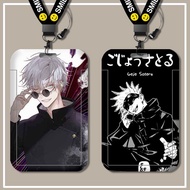 Jujutsu Kaisen Gojo Satoru Custom ID Card Cover Bus MRT Holder Name Case