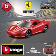 Bburago Diecast Children's Toy Ferrari 430 Scuderia Sedan Sport Racing Car 1:64 Scale