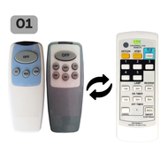 [READY STOCK | FAST SHIPMENT] Universal Fan Remote Control ELMARK Ceiling Fan EL921 7F EL520 EL-259 