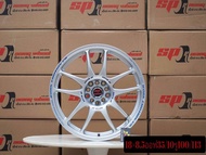 (4วง) ล้อแม็กซ์CRKAI 5 ขอบ18 กว้าง8.5นิ้ว 10รู100-113 ออฟ35