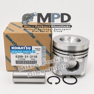 Piston Seher Set Komatsu PC130-7 PC130F-7 Engine 4D95 6208-31-2110