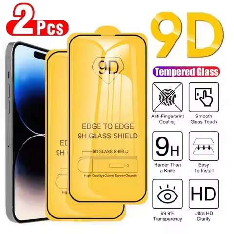 2-1Pcs Tempered Glass Screen Protector For Samsung S22 S21 S20 FE S25 Ultra S24 S23 Plus Galaxy J8 J