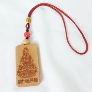 印度老山檀香木掛飾－觀世音菩薩
