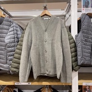 Áo Khoác Cardigan Nam/nữ dệt mềm Uniqlo Máy điều hòa áo khoác áo len cổ chữ V 451724/453031