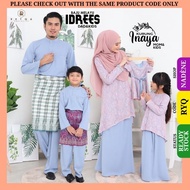 [ RYQ ] KURUNG INAYA BAJU MELAYU IDREES | SET FAMILY RAYA SEDONDON | BAJU IBU ANAK AYAH COUPLE | DUS