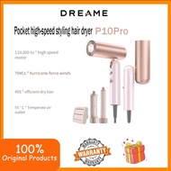 DREAME P10Pro Hair dryer, portable travel, foldable pocket design, curly hair, high cranial top, hig