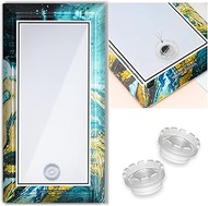 Lyon Lash Glass Lash Tile & Adhesive Holder + 200pcs fanning cups for Eyelash Extensions | Reusable