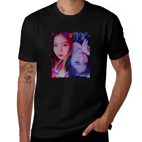 itzy ryujin T-Shirt Odor Resistant Short Sleeve Top
