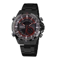 Infantry 賽車錶 多功能雙顯示系列 烈焰紅 手錶 石英錶 手表 男生手錶 帥氣手錶 流行手錶 品牌手錶