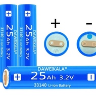 Guoxuan 33140 Lithium Iron Phosphate Battery 3.2V25Ah Energy Storage Solar Electric Vehicle 33140 Po