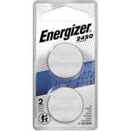 Energizer 2450 Lithium Coin Battery, 2 Pack