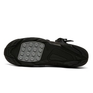 [Free Shipping] Cycling Shoes Black Cycling Shoes Lockless Men's Road Bike Shoes Lockless Bike Shoes