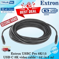 (Used) Extron USBC Pro 8k\15 \ 8k video cable type c to c 4.5 meter