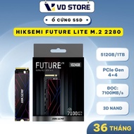 HIKSEMI FUTURE Lite 512GB SSD Hard Drive - HS-SSD-FUTURE Lite 512G (NVMe PCIe Gen4x4, M2.2280)