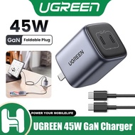 UGREEN 45W GaN Charger with Dual USB Type C Ports Fast Charging