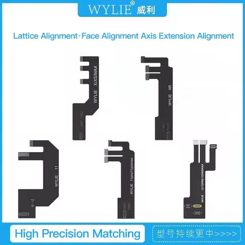 WYLIE Face Alignment Flex for iPhone X 11 12 13 14 15 Pro Max Dot Matrix Alignment Face ID Infrared