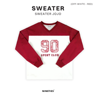 Nineties Design : Sport Club เสื้อสเวตเตอร์ รุ่น Jojo และ สเวตเตอร์ลูกไม้ ซีทรู รุ่น Diana