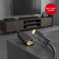 4K 60Hz Mini HDMI to HDMI HD Video Cable for TV  Kabel Video HD Mini HDMI ke HDMI 4K 60hz untuk TV