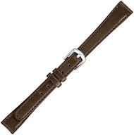 Maruman 76329 Watch Band, Cow (Italian Calf), Made in Japan, Brown, 0.5 inches (13 mm), 13-17/S, Bra