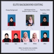 Passport/US Visa/India Visa/China Visa/Japan Visa/Umrah Visa Photo Printing (FREE COLOR + BRIGHTNESS