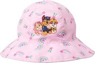 Girls' Paw Patrol Bucket Hat - Skye and Everest Protective Sun Hat (12-24M), Size 4-7, Paw Patrol Pink