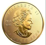 1克 加拿大 楓葉金幣 2023年