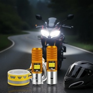 KEVANLY 1pc H4 BA20D T19 P15D H6M 6000K 12V LED Motorcycle Headlight Bulb KEVANLY 1 unit Mentol Lamp