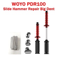 WOYO PDR100 Slide Hammer Dent Puller with Tabs Set Paintless Cold Glue Car Dent Repair Tools for All