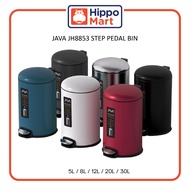 JAVA BASS, JH8853, Multiple Sizes, Step Bin with Soft Closing, Trash Bin,  Dustbin, Dustbin for Kitchen