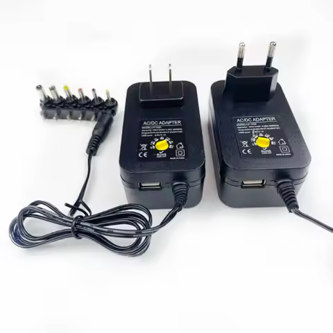 30W/96W 3V4.5V5V6V7.5V 9V 12V12/15/16/18/19/20/22/24V 2A/4.5A AC DC Adaptor Adjustable Power Adapter