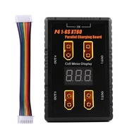 High Quality P4 1-6S XT30 / P4M 1-6S XT60 Plug Parallel Charging Board Support 40A Input 4 Channels 