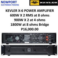 ♞Kevler X-6 600W X 2 RMS Power Amplifier