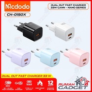 Charger - Mcdodo - 33W GAN PD Fast Charger - Dual Out - Nano Series