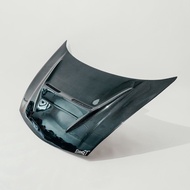 Econ GT ฝากระโปรงคาร์บอน ไฟเบอร์ - คาร์บอน เคฟล่า HONDA Civic FD (ลายสอง)