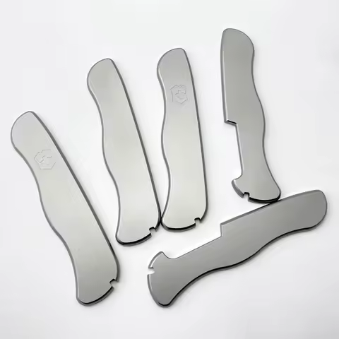Custom Titanium scales Handle For 111mm Victorinox Swiss Army Knives Liner Lock 0.8461.MW4DE Centuri