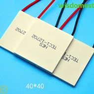 WISDOMEST Semiconductor Cooling Sheet, 30x30mm 15x30mm Refrigeration Plate,  40x40mm TES1-07102 TEC1
