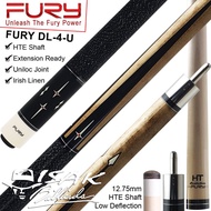 FURY DL-4 MAPLE POOL CUE - 13 MM - BILLIARD STICK STIK BILIAR BILYAR -Verisoon Store