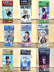 (現貨) 海賊王 wcf 路飛 白鬍子 山治 熊 雷神 One Piece World Collectable Figure Set