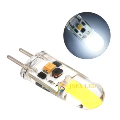DIMMABLE 7W GY6.35 LED Lamps AC/DC 12V Corn Light Bulb Droplight Chandelier 1505 G6.35 COB Led Bombi